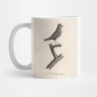 The crested kinglet Mug